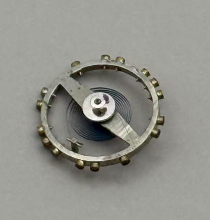 AS 1051 Balance Wheel Complete And Spring 5¼’’’  34 M Watch Movement Parts NOS
