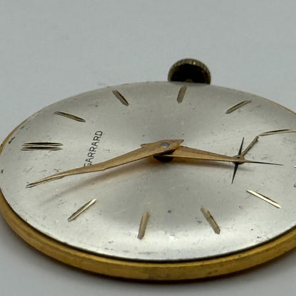 Garrard Peseux 320 Watch Movement Running Manual Wind Vintage Swiss Parts 30.2mm