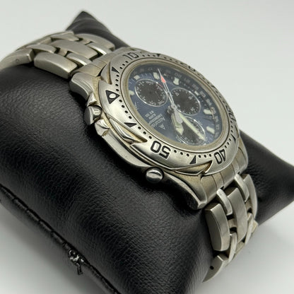 Accurist Men's Chronograph Alarm Quartz Watch WR 100 40mm PARTS REPAIR