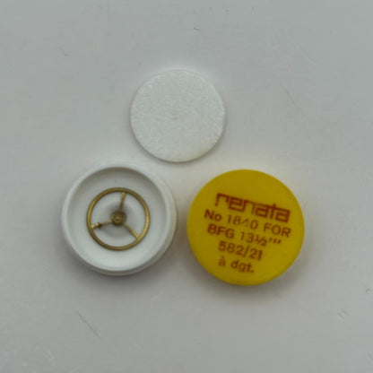 BFG 582/21 Balance Wheel Complete And Spring  13½’’’   1840 Watch Movement Parts