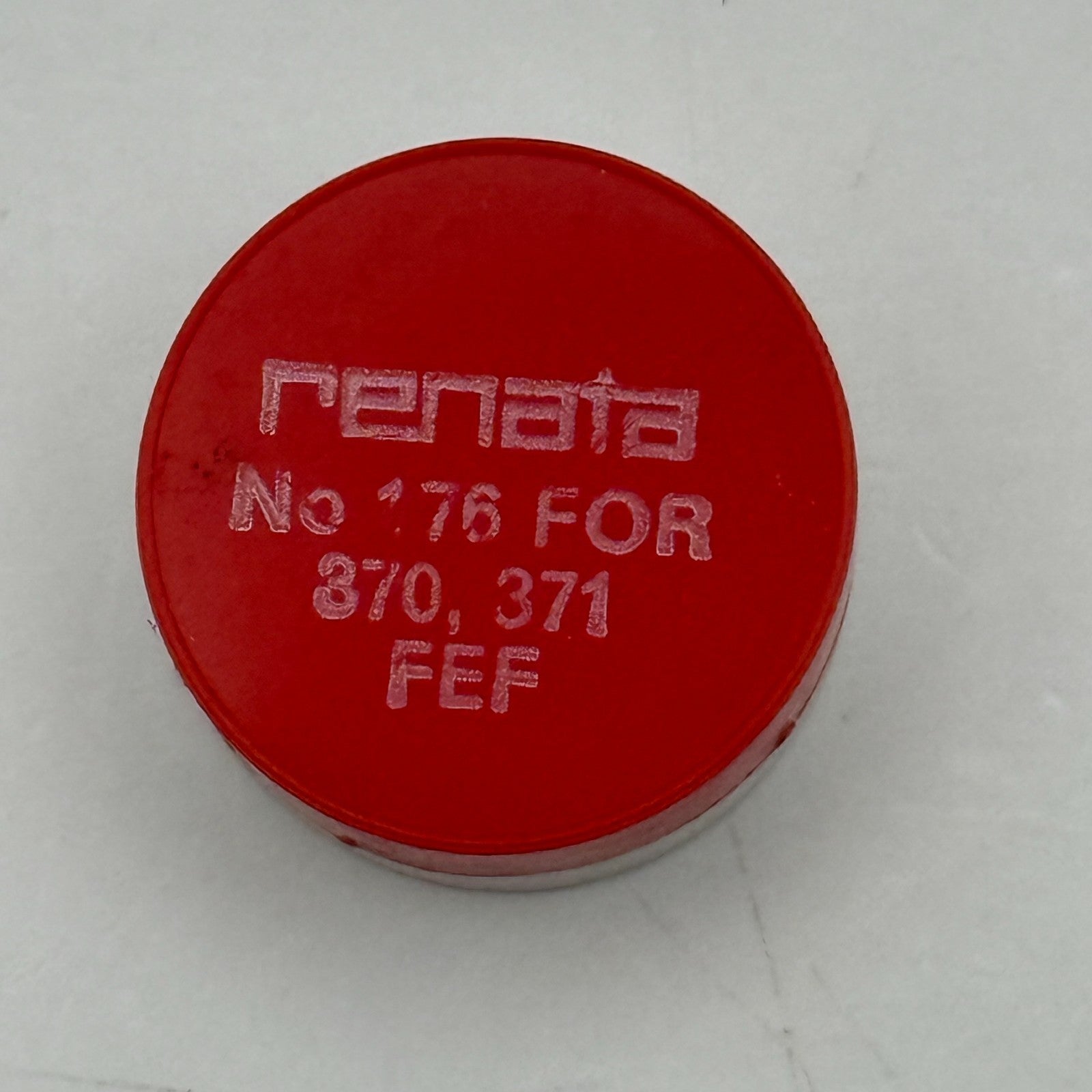 FEF 370 371 Balance Wheel Complete And Spring  176 Watch Movement Parts NOS