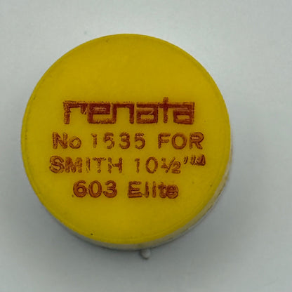 Smith 603 Elite Balance Wheel Complete And Spring  10 1/2 Watch Movement Parts 