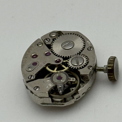 12.9mm Running Vintage Regency AS 1677 Manual Wind Swiss Watch Movement REPAIR