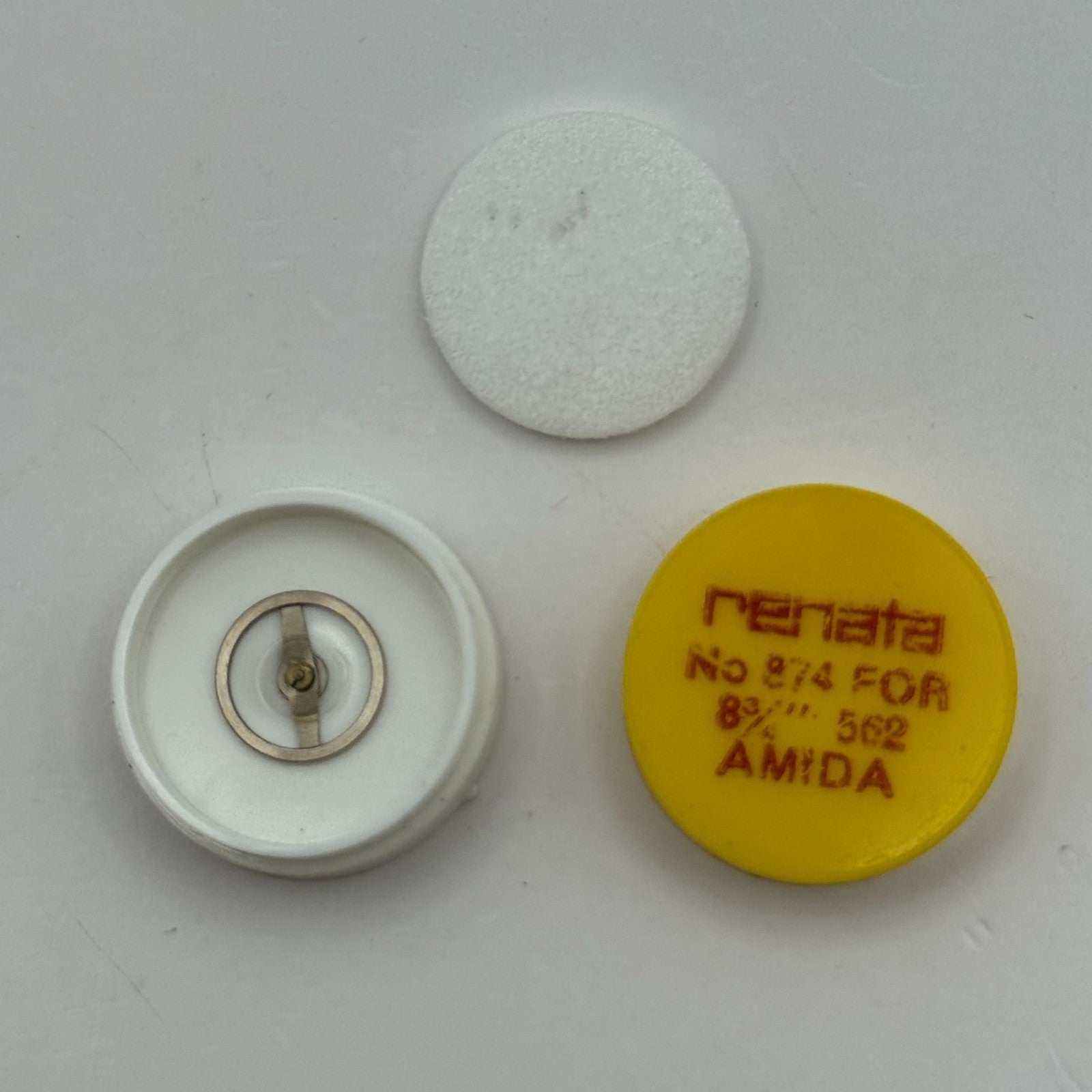 Amida 562 Balance Wheel Complete And Spring  8¾’’’ 874 Watch Movement Parts NOS