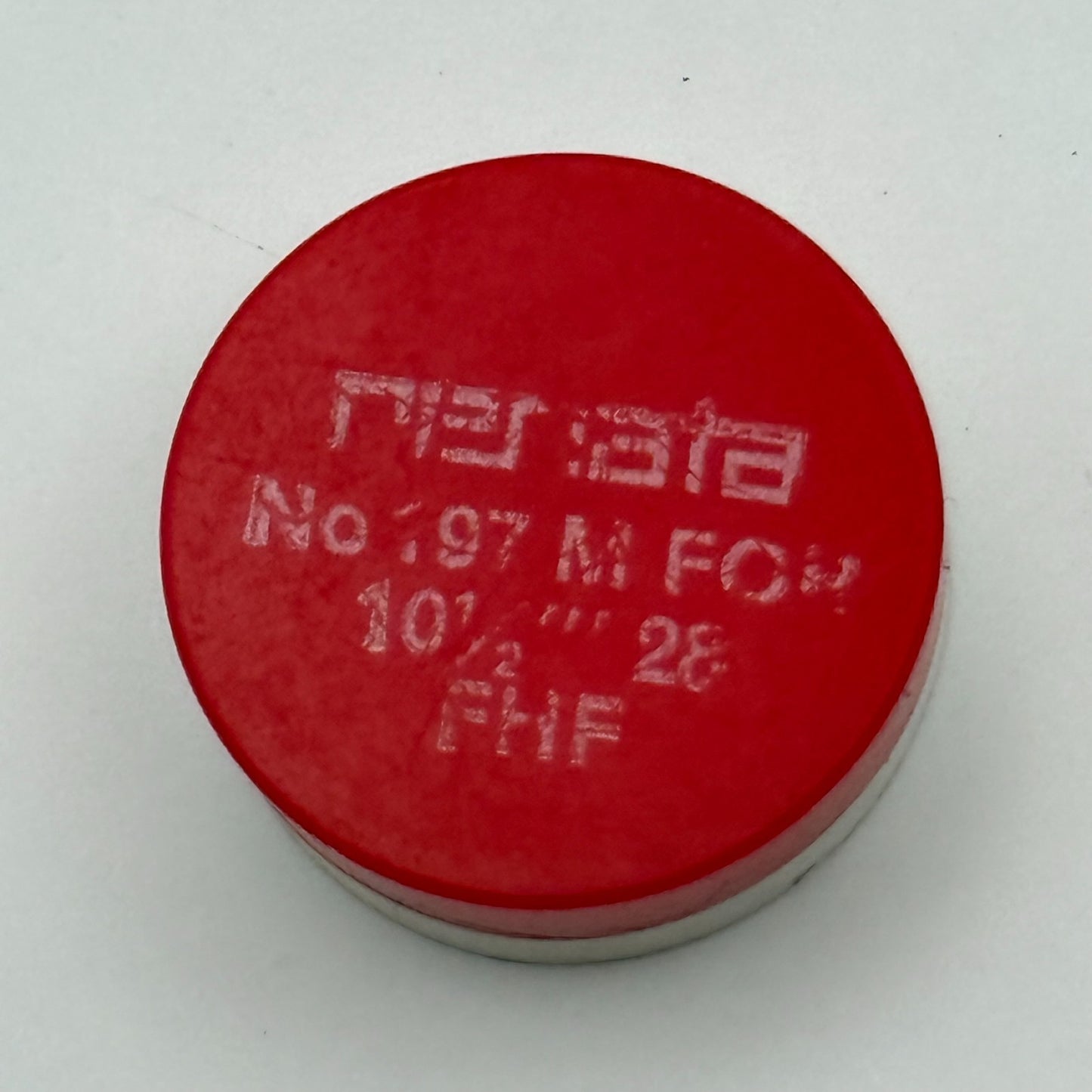 FHF 28 Balance Wheel Complete And Spring  10½’’’ 197 M Watch Movement Parts NOS