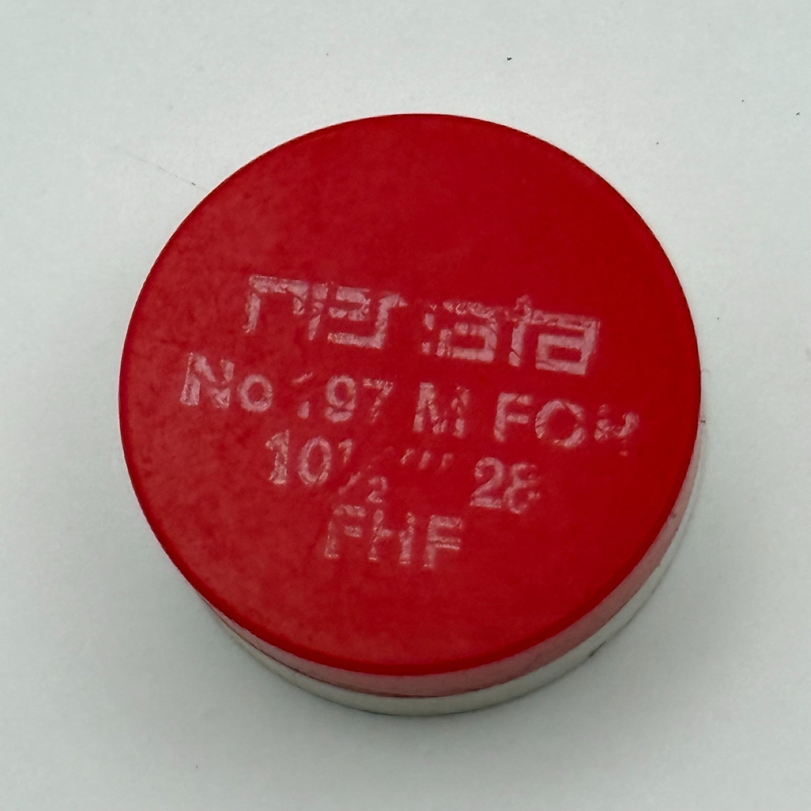 FHF 28 Balance Wheel Complete And Spring  10½’’’ 197 M Watch Movement Parts NOS