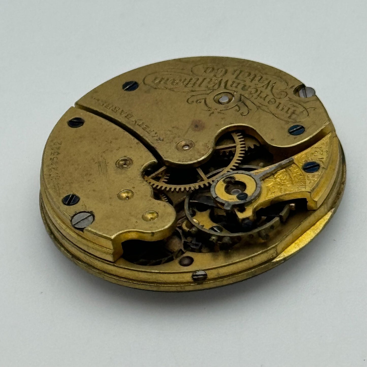 0s Men’s Waltham Grade Seaside Model 1901 American Watch Movement PARTS SPARES