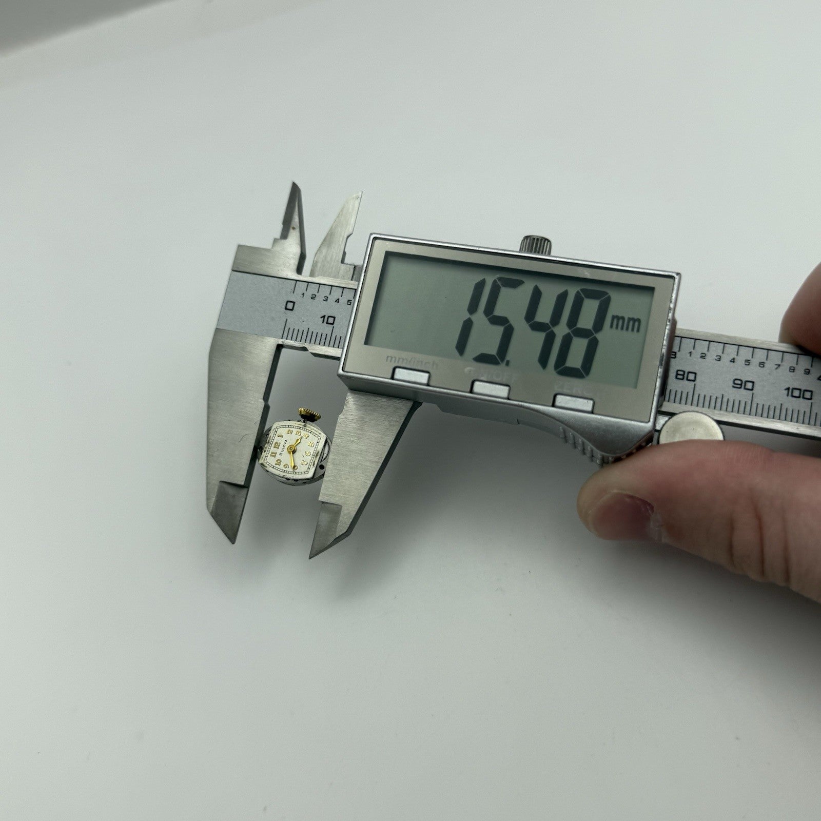 13.1mm Running Vintage Ladies Bulova 5AD Manual Wind Swiss Watch Movement PARTS