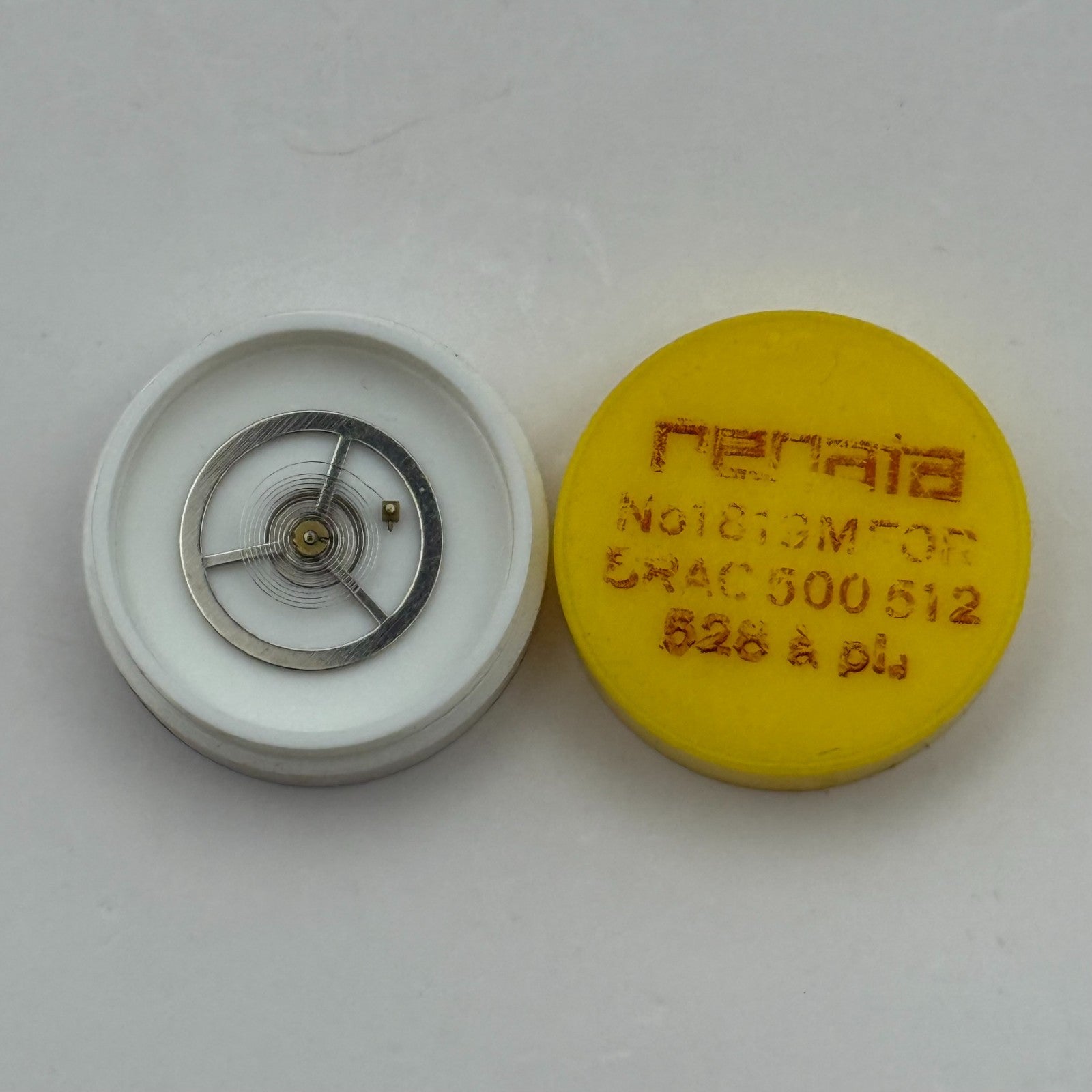 Brac 500 512 528 Balance Wheel Complete And Spring 1819 M Watch Movement Parts 