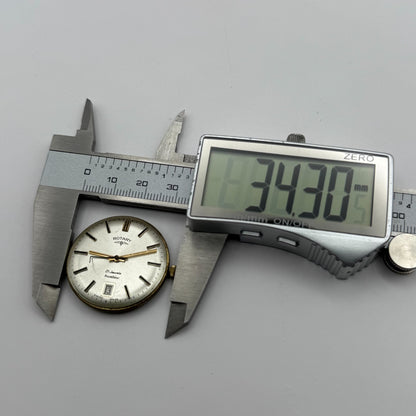 AS 2061 Date Watch Movement Rotary Manual Wind Vintage Swiss Parts Repair 25.5mm