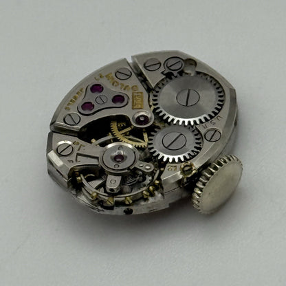 13mm Vintage Ladies Bulova 5AD Manual Wind Swiss Watch Movement PARTS REPAIR