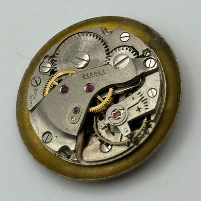 FHF 28 Watch Movement Bernex Manual Wind Vintage Swiss Parts Repair 23.6mm