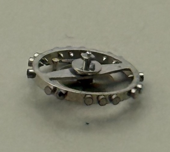 AS 976 1012 Balance Wheel Complete And Spring  29 M Watch Movement Parts NOS 