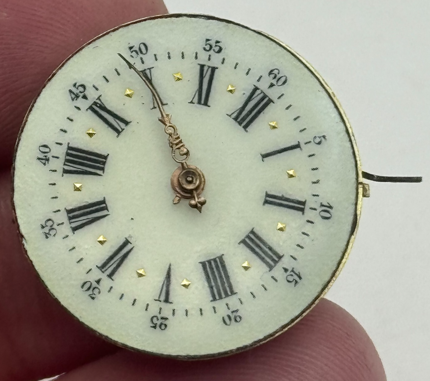 24.9mm Unidentified High Grade Manual Wind Watch Movement Vintage PARTS SPARES