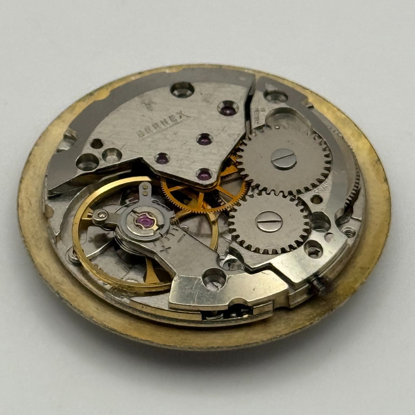 ETA 2750 Watch Movement Bernex Manual Wind Vintage Swiss Parts Repair 25.8mm