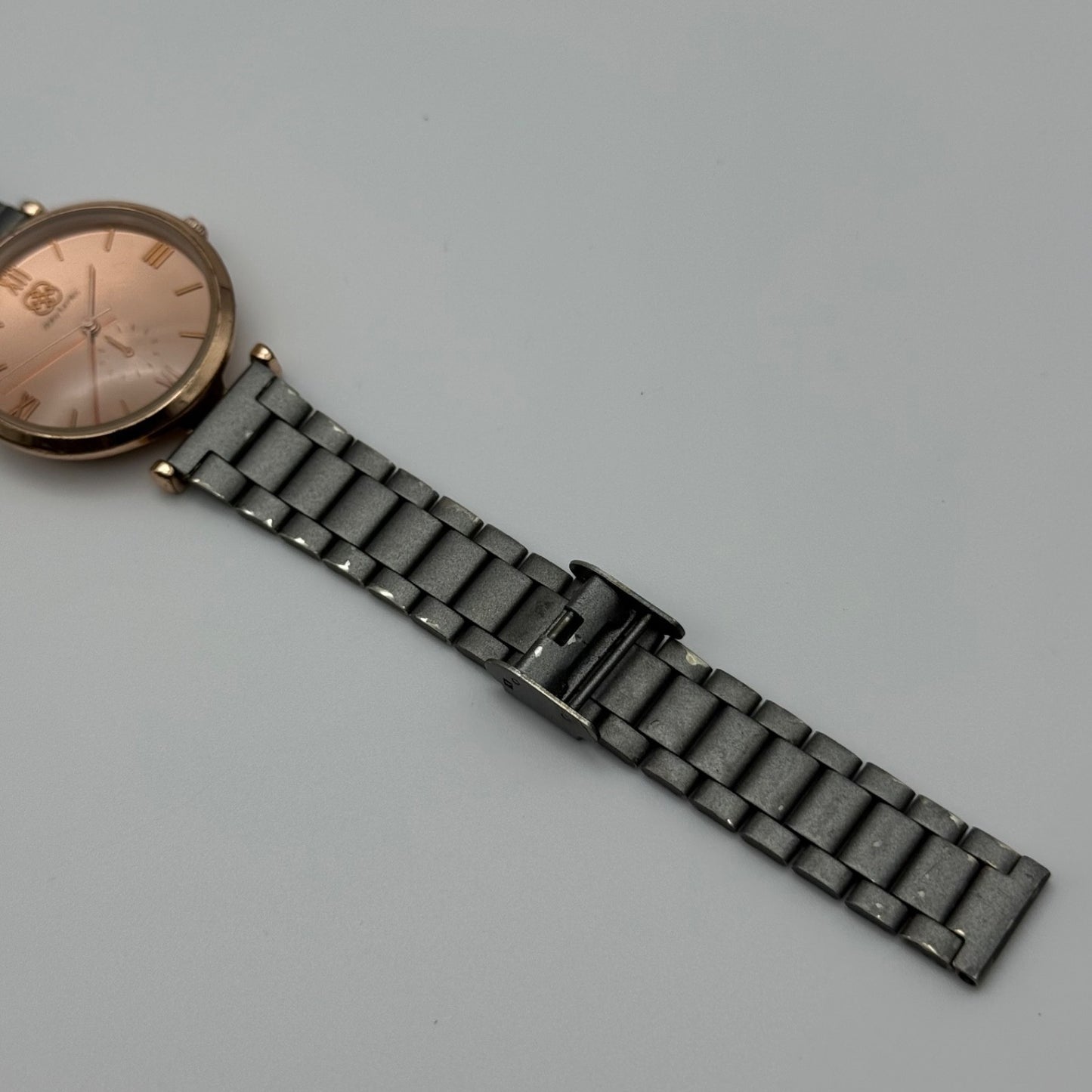 Working Daisy Fuentes Sub Seconds Ladies 33mm Quartz Watch DF145RGGY New Battery