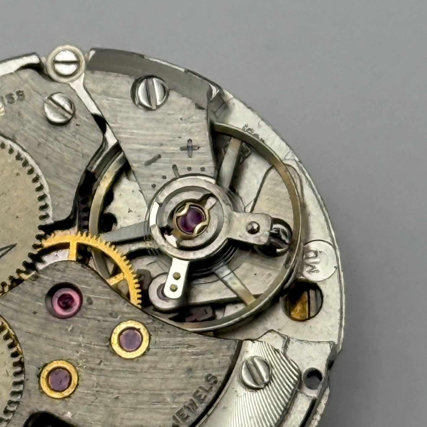 AS 2061 Watch Movement Manual Wind Vintage Swiss 21 Jewels Parts Repair 25.5mm