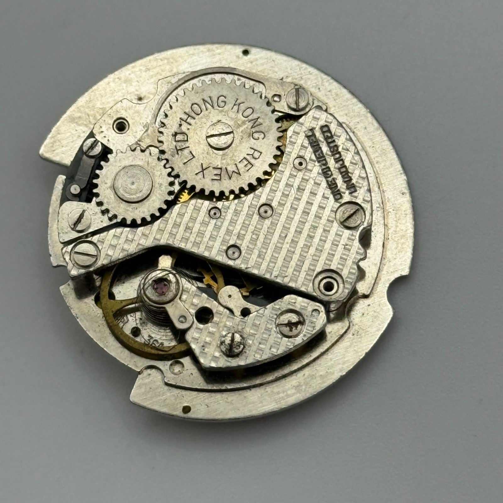 Parrenin 3641D Watch Movement Manual Wind Vintage For Parts Or Repair 31.1mm