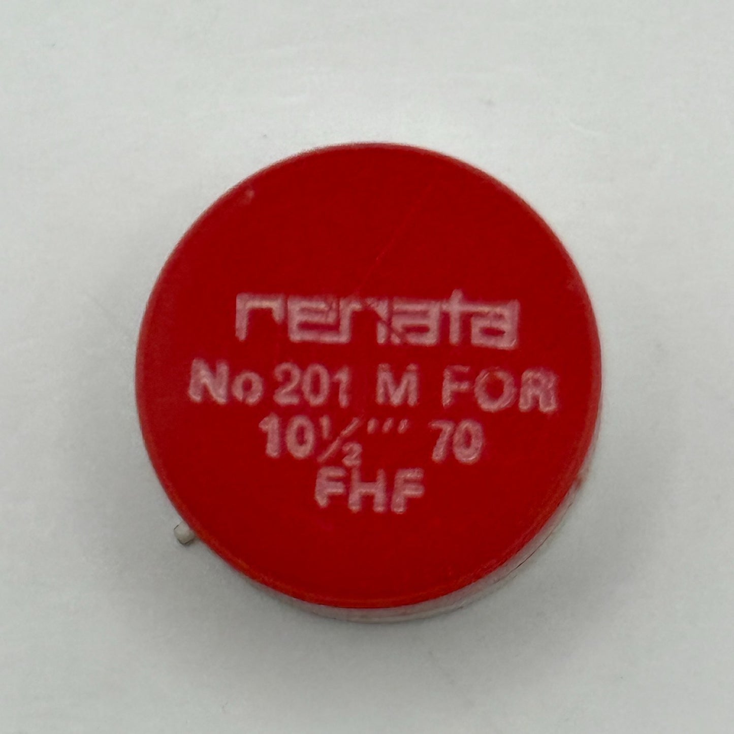 FHF 70 Balance Wheel Complete And Spring  10½’’’ 201 M Watch Movement Parts NOS