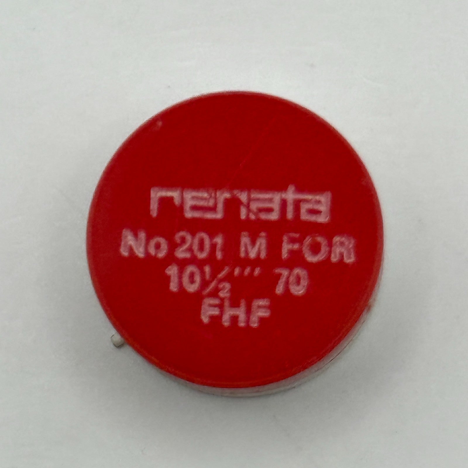 FHF 70 Balance Wheel Complete And Spring  10½’’’ 201 M Watch Movement Parts NOS