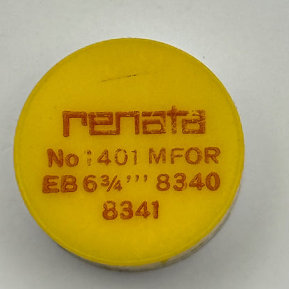 EB 8340 8341 Balance Complete 6 3/4''' Renata 1401 M Watch Movement Parts