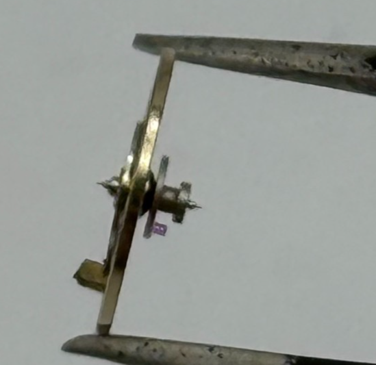 Amida 562 Balance Wheel Complete And Spring  8¾’’’ 874 Watch Movement Parts NOS