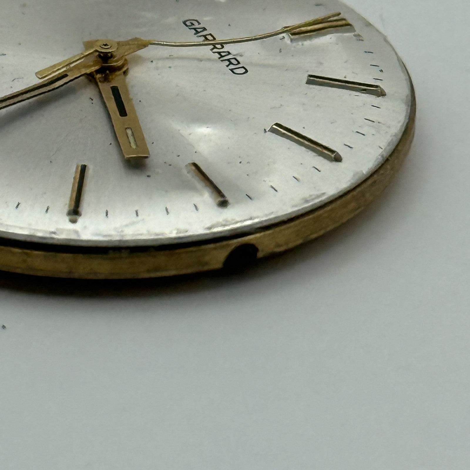 ETA 2801-1 Watch Movement Garrard Manual Wind Vintage Swiss Parts Repair 30.4mm