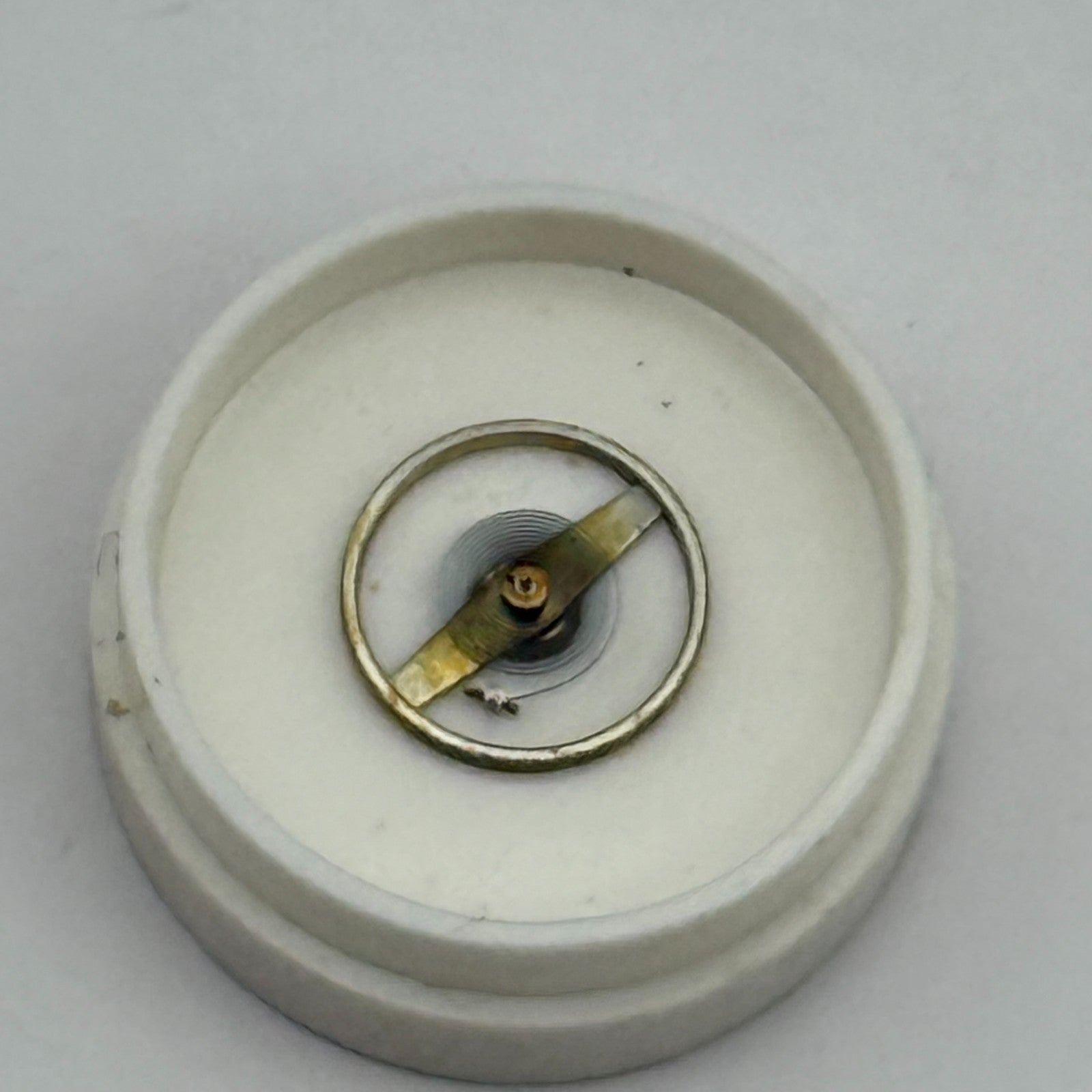 FHF 60 Balance Wheel Complete And Spring Inca 535 M Watch Movement Parts NOS