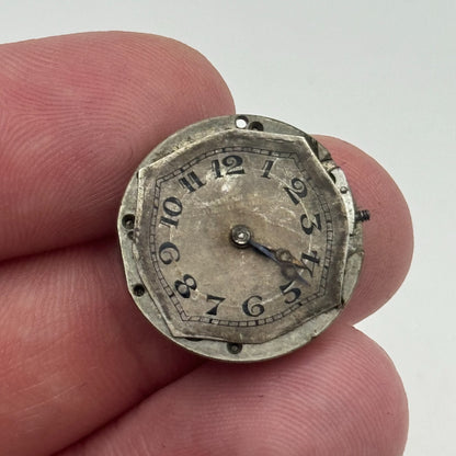 20.1mm Ladies Possibly Movado Art Deco Manual Wind Swiss Watch Movement PARTS