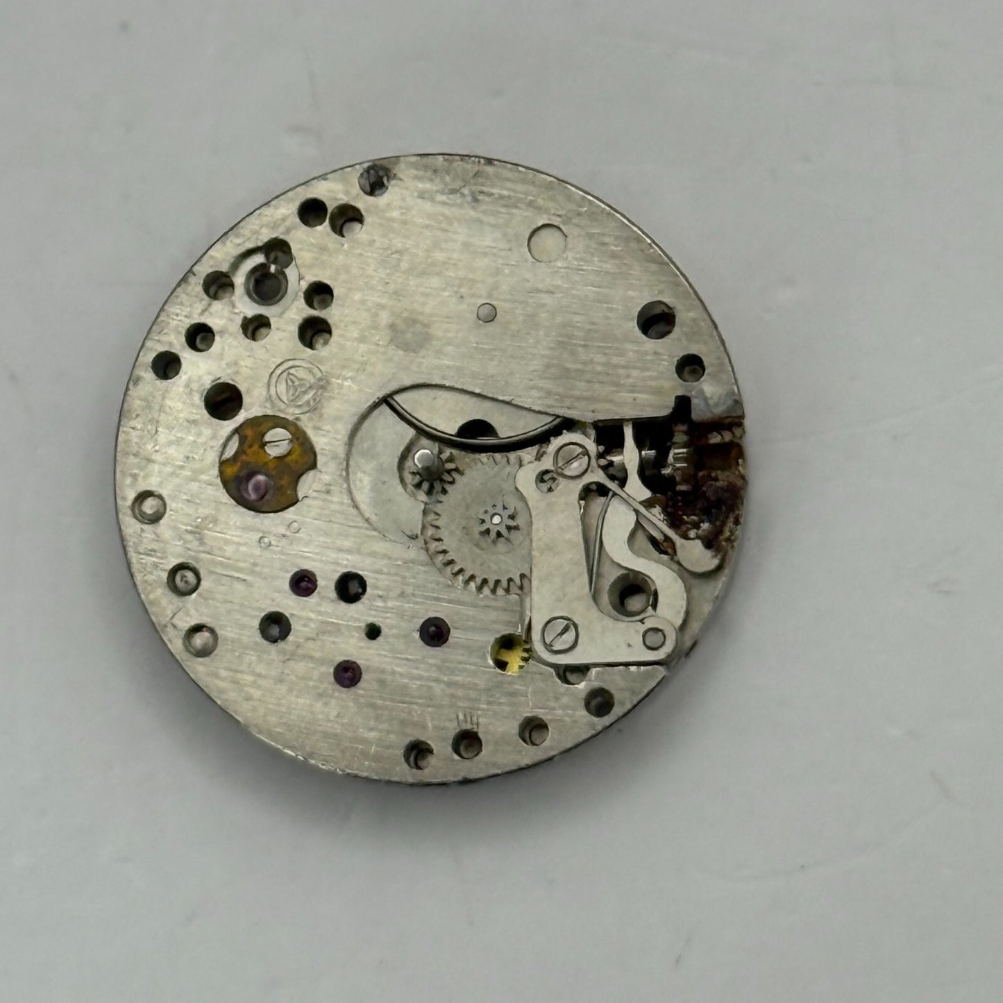 19.7mm Vintage AS 970 Swiss 17 Jewels Manual Wind Watch Movement PARTS REPAIR