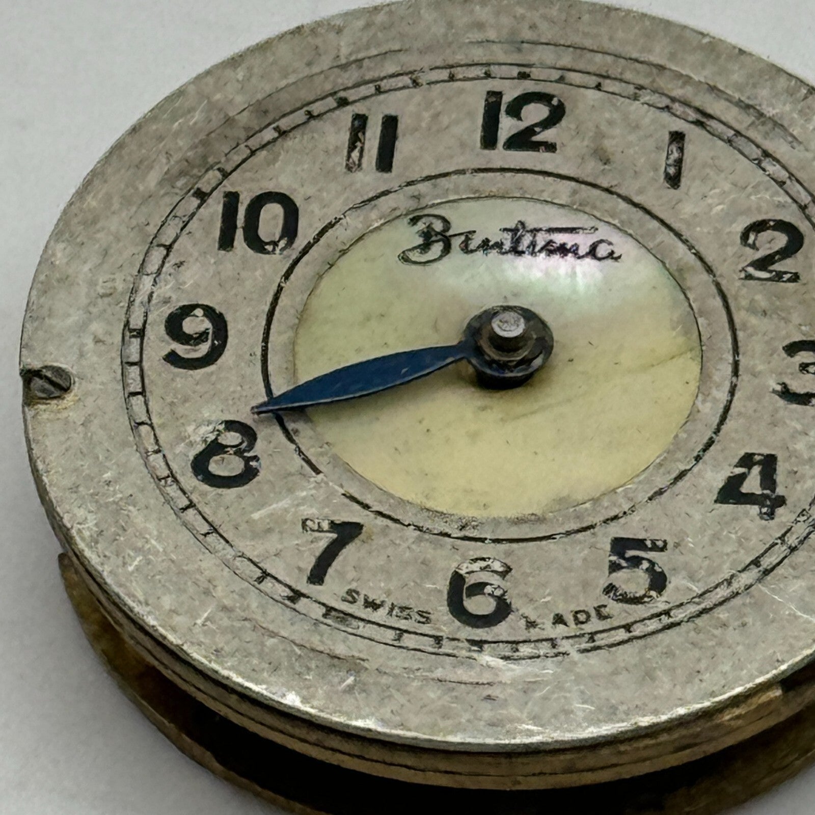 23.7mm Oris Cal 158 Bentima Mother Of Pearl Manual Wind Swiss Watch Movement