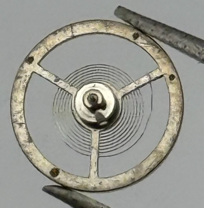 BFG 925 Balance Wheel Complete And Spring 6 3/4-8''' 1062 Watch Movement Parts