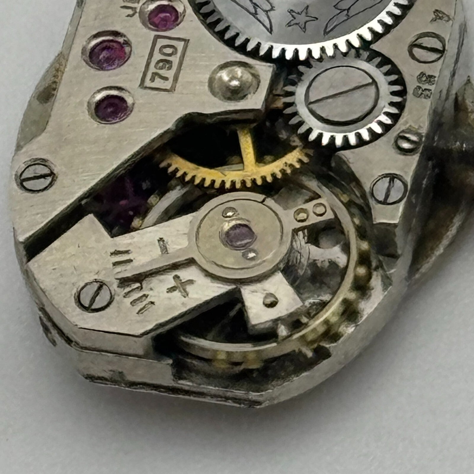 12.6mm Running Rotary AS 1051 A Schild Manual Wind Swiss Watch Movement PARTS