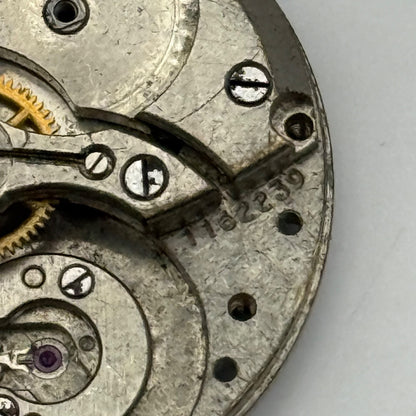 IWC Cal 89 Broad Arrow Dates To 1947 Very Rare Watch Movement C.89 Vintage Parts