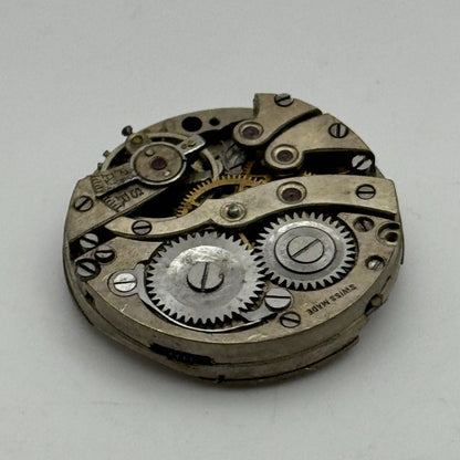 23.6mm SFG Porcelain Dial Swiss Trench Watch Movement Manual Wind PARTS SPARES