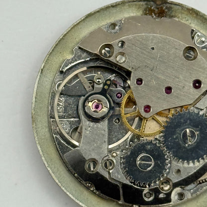 ETA 2750 Mystery Dial Watch Movement Running Manual Wind Vintage Parts 25.9mm