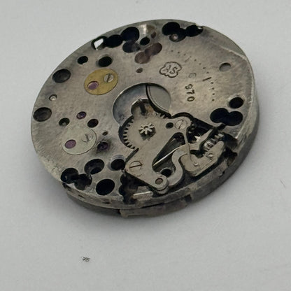 19.7mm Norman AS 970 A Schild Manual Wind 17 Jewels Swiss Watch Movement PARTS