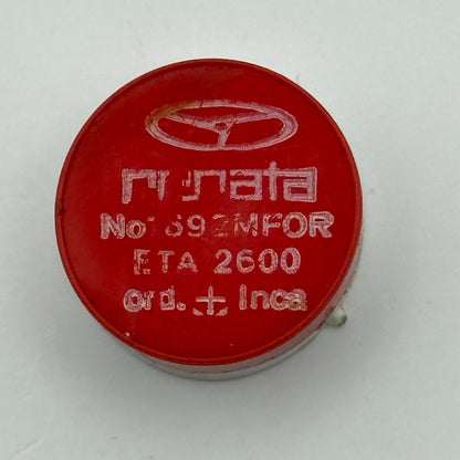 ETA 2600 Balance Wheel Complete And Spring Ord + Inca Watch Movement Parts 