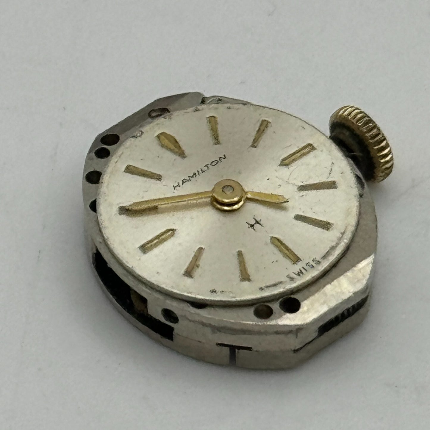 13mm Ladies Hamilton Cal 16 Swiss Manual Wind Vintage Watch Movement PARTS