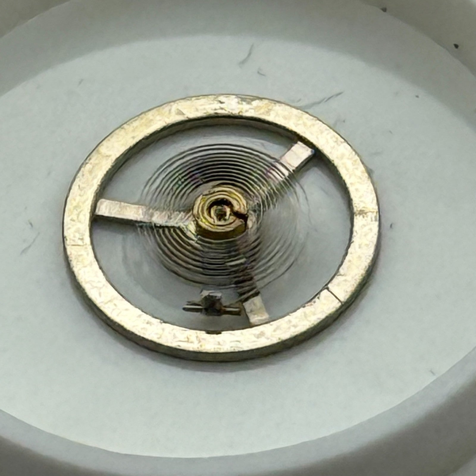 1612 Balance Wheel Complete And Spring 6¼–8’’’ 950 Watch Movement Parts NOS