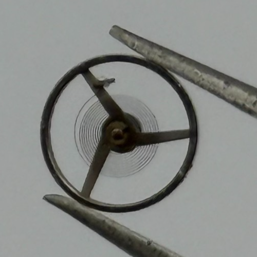 AS 976 1012 Balance Wheel Complete And Spring 29 M Watch Movement Parts NOS