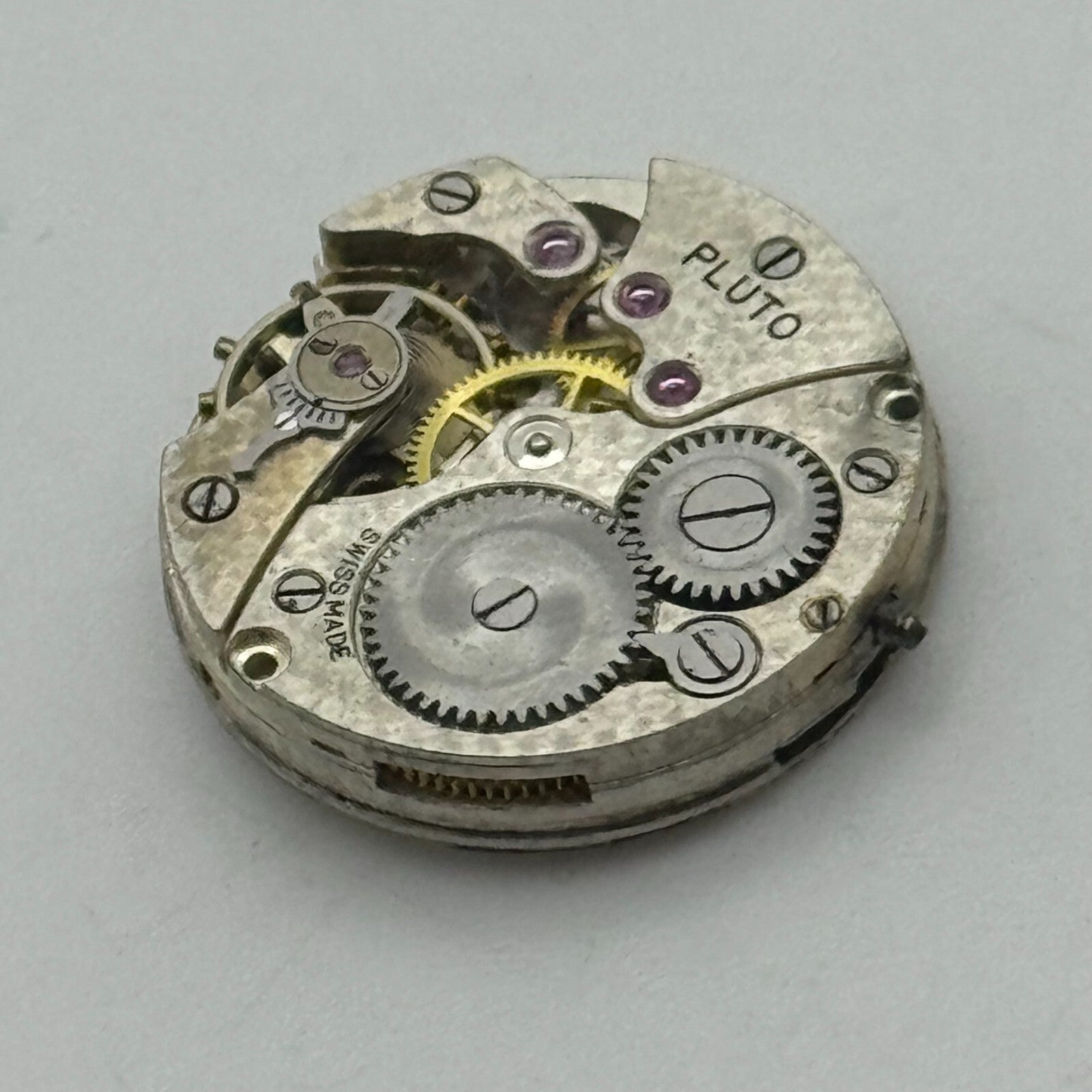 19.7mm Ladies Pluto High Grade Manual Wind Swiss Watch Movement Vintage PARTS