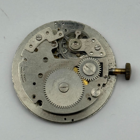 BFG 875 Watch Movement 1 Jewel Manual Wind Swiss Vintage Parts Repair 31.1mm
