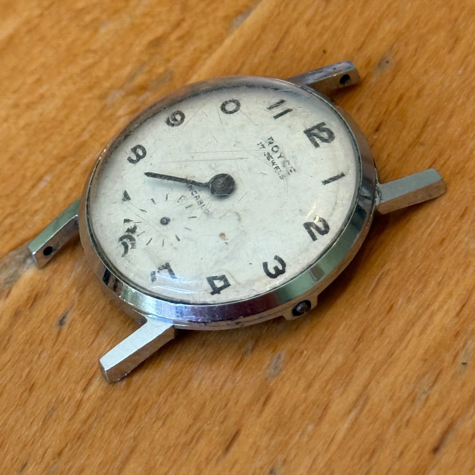 23mm Vintage UT Unitas 6365N Royce 17 Jewel Swiss Manual Wind Watch PARTS REPAIR