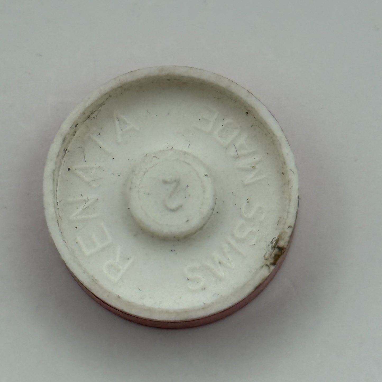 ST 69 Balance Wheel Complete And Spring 6 3/4 8''' 1155 Watch Movement Parts NOS