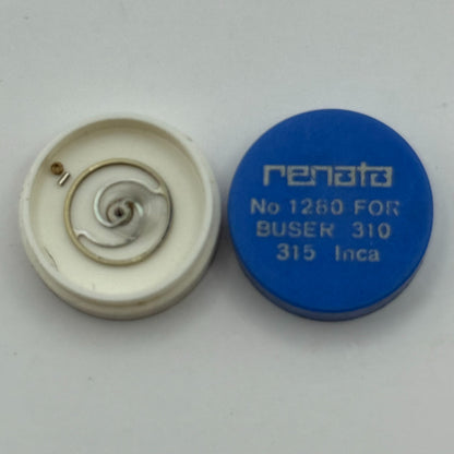 Buser 310 315 Balance Complete Inca Renata 1280 Watch Movement Parts DAMAGED