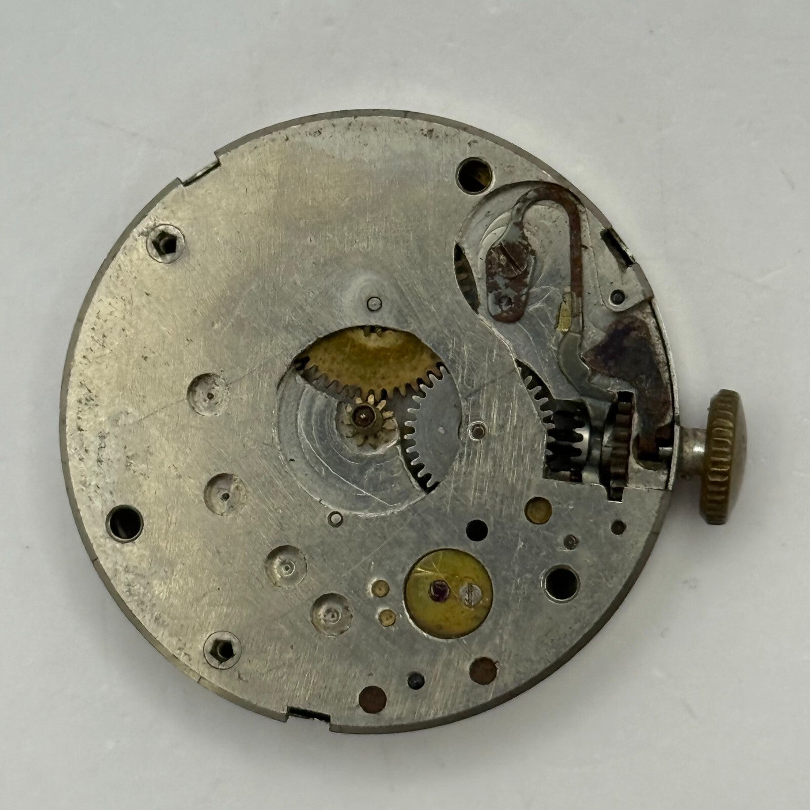 30mm Vintage Men’s Ingersoll 5 Jewels Great Britain Manual Wind Watch Movement