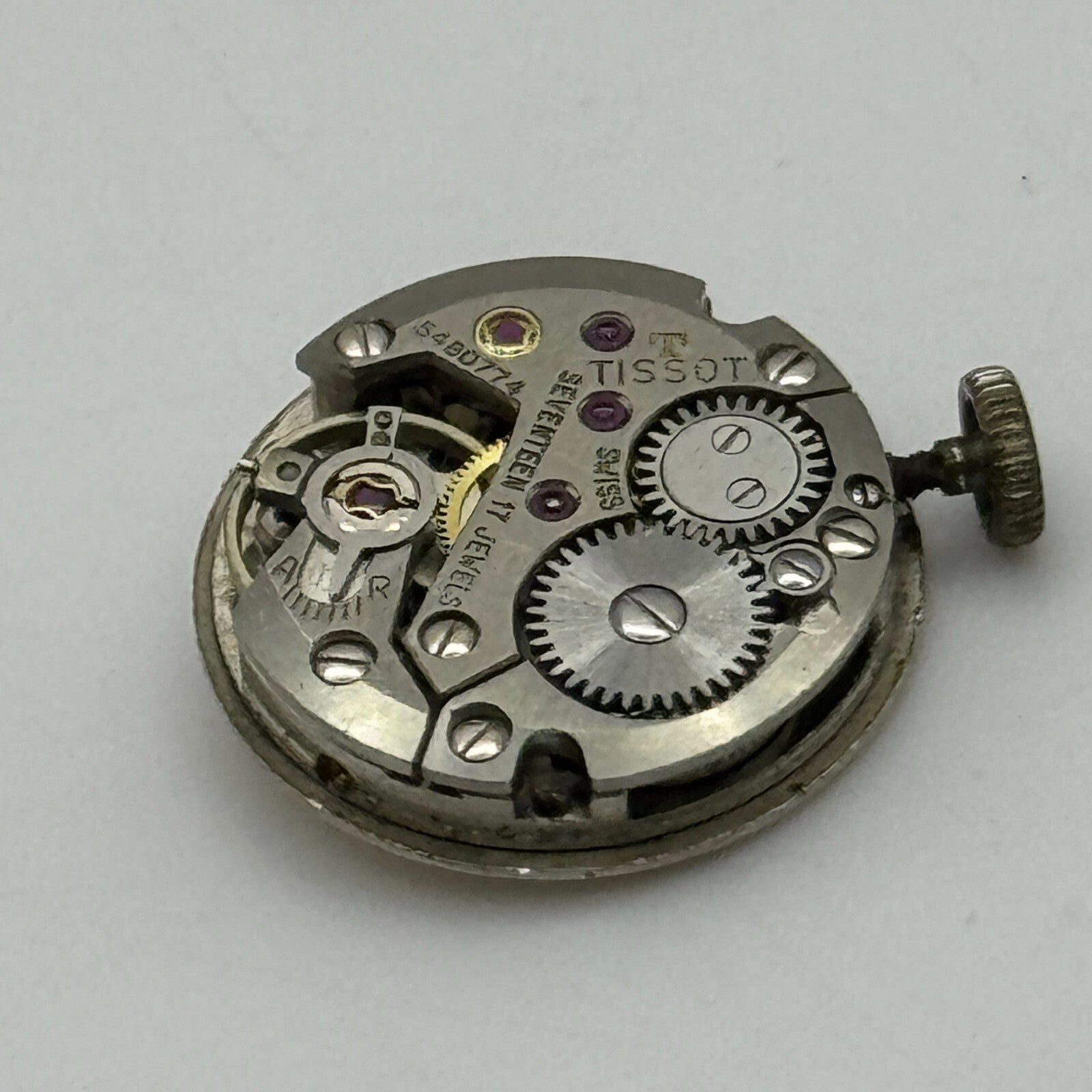 15.5mm Ladies Tissot 709 Manual Wind Watch Movement Swiss Vintage PARTS SPARES