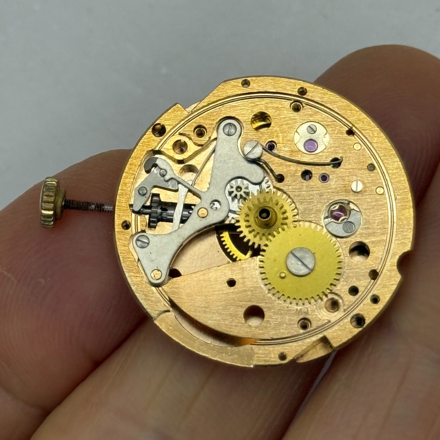 25.4mm Vintage Lorenz Peseux P 336N Manual Wind Watch Movement PARTS REPAIR