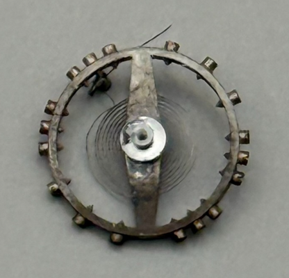 AS 970 Balance Wheel Complete And Spring 8¾’’’ 27 M Watch Movement Parts NOS